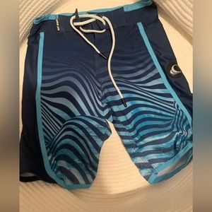 Wave life board shorts. Boys size 22 (7/8) Dark blue